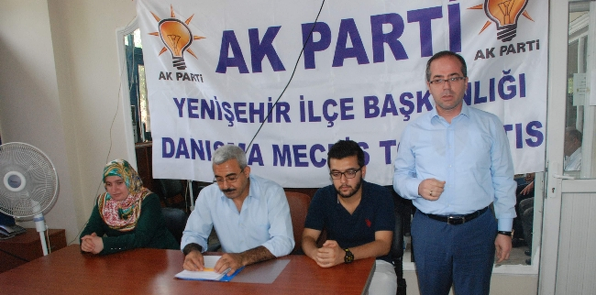 AK Parti Yenişehir İl Danışma Meclisi Toplantı Düzenlendi