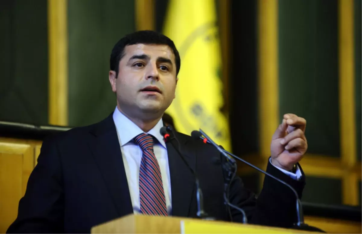 Bdp: "Genel Başkanı Demirtaş Güney Kürdistan\'a Gidiyor"