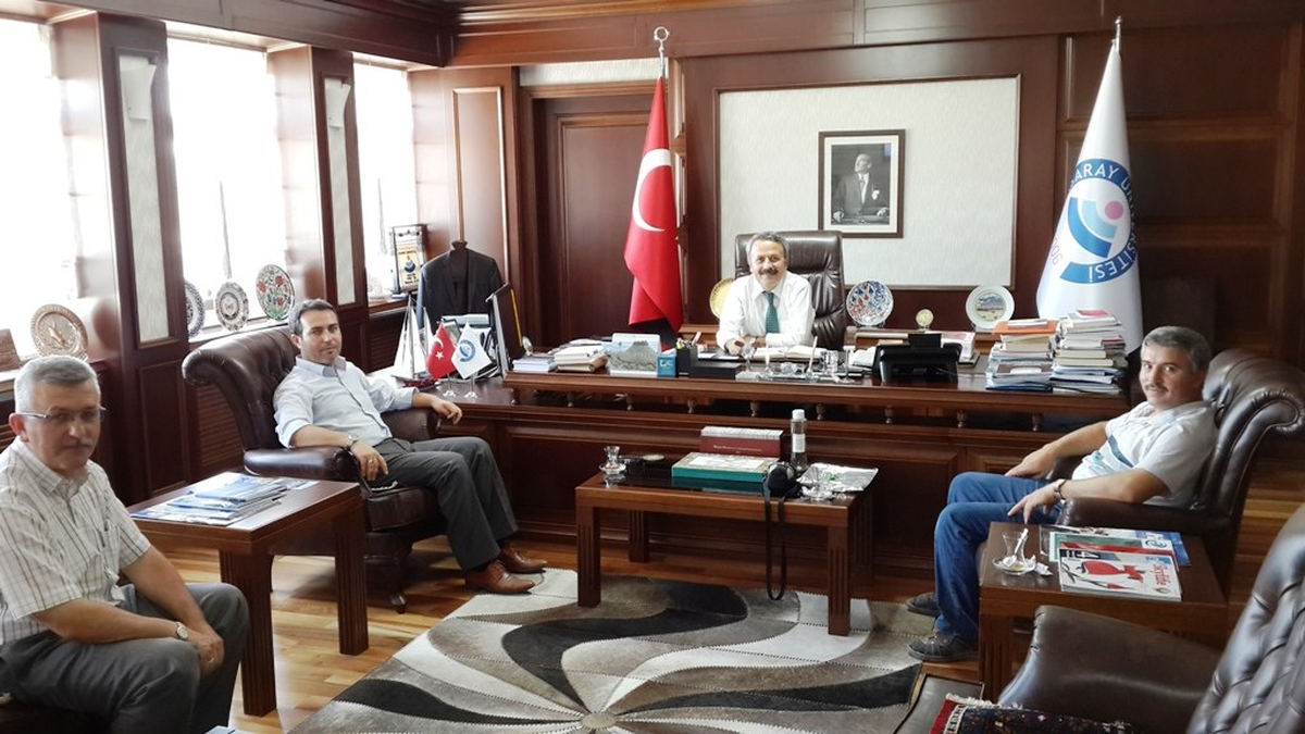 KAB Temsilcileri ASÜ Rektörü Acar\'ı Ziyaret Etti