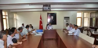 Kaymakam Güldibi Başkanlığında Köylere Hizmet Götürme Birliği Encümen Toplantısı Yapıldı