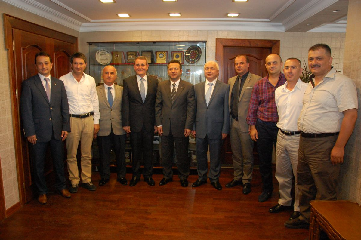 Vali Aksoy Samsun Ticaret Ve Sanayi Odasını Ziyaret Etti