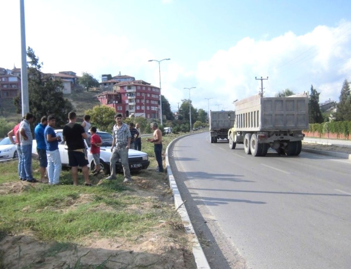 Bartın\'da Trafik Kazası