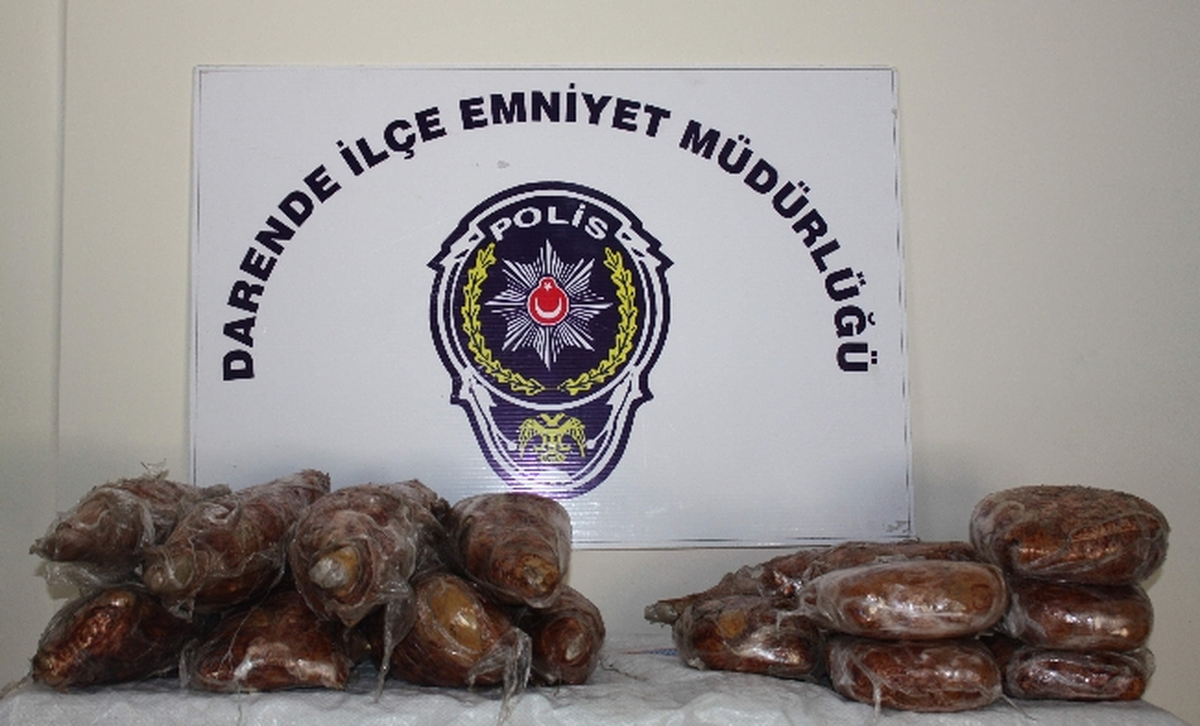 Darende\'de 18 Kilo Esrar Ele Geçirildi