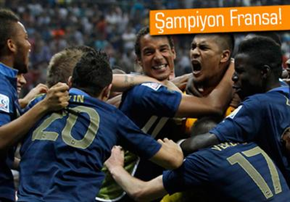 U20 Dünya Kupası Fransa'nın!