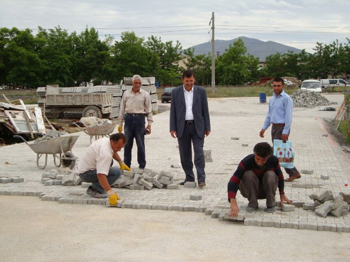 Bostanbaşı Beldesi Kilit Taşı Çalışmaları