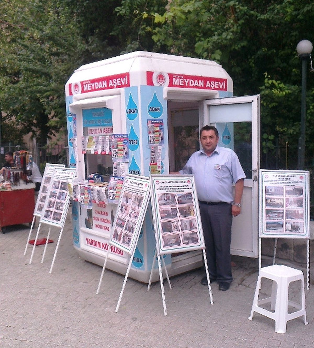 Meydan Aşevi Stant Açtı
