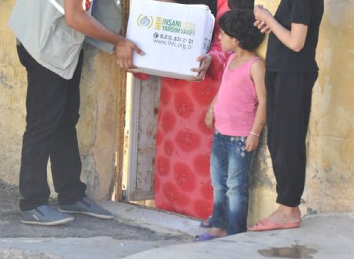 Suriyeli Ailelere Gıda Yardımı