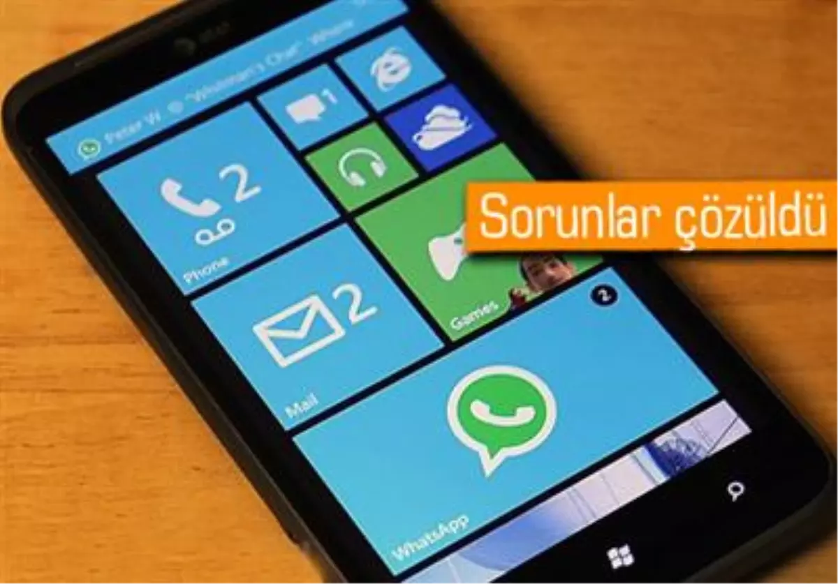 Windows Phone 8 İçin Whatsapp\'a Güncelleme Geldi