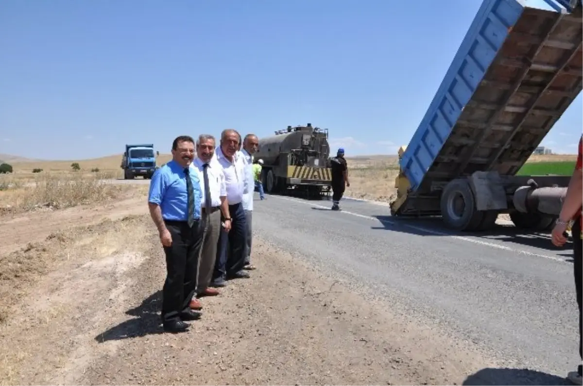 Aksaray Valisi Altınok Köy Yollarını İnceledi