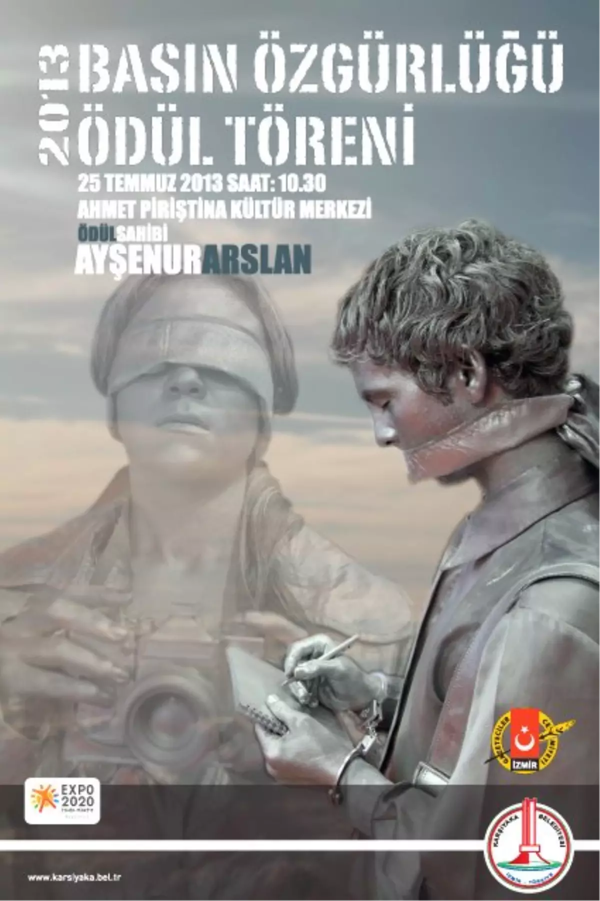 Ayşenur Arslan Ödülünü Almaya Geliyor