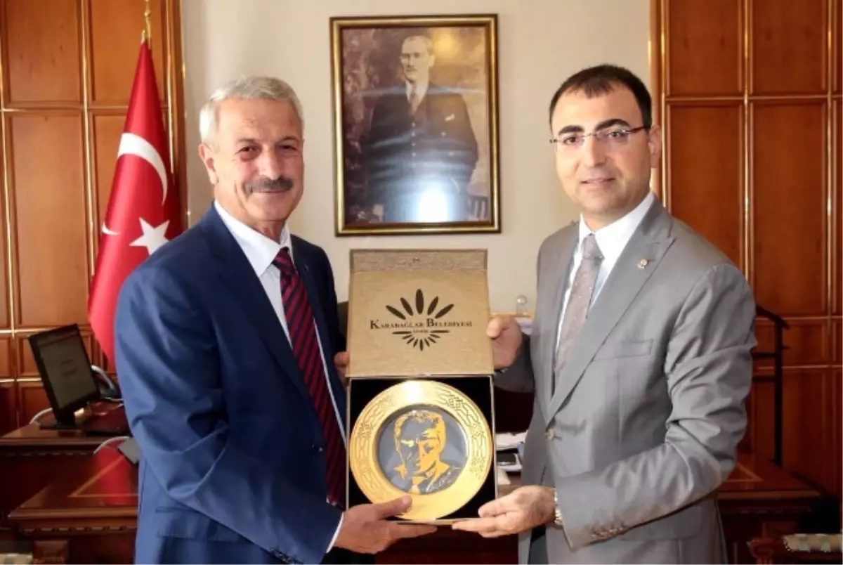 Başkan Kürüm'den Vali Toprak'a Ziyaret