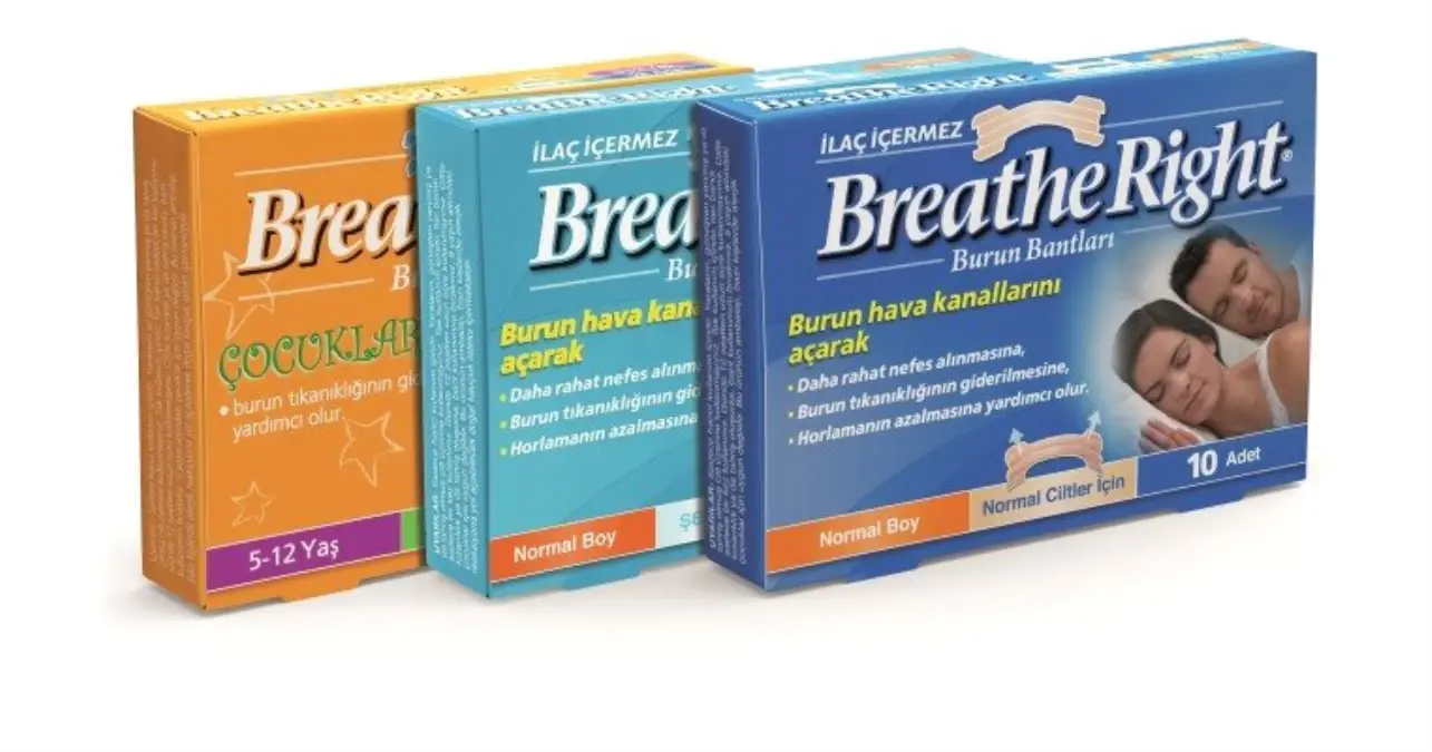 Breathe Right İle Daha Rahat Nefes, Daha Rahat Uyku