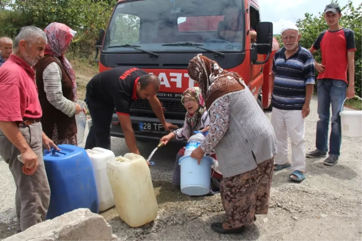 Kaynak Suları Kuruyunca Susuz Kaldılar