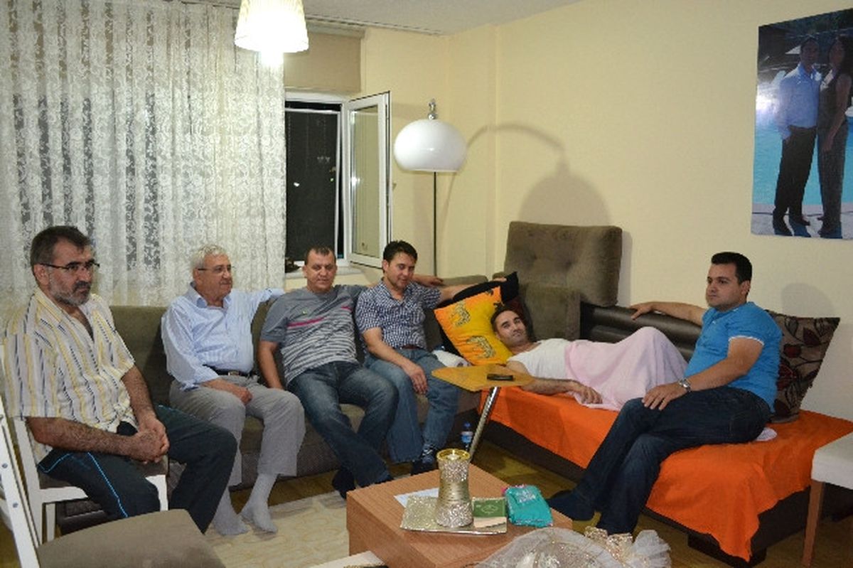 Manisalı Engellilerin Başkanına Moral Ziyareti