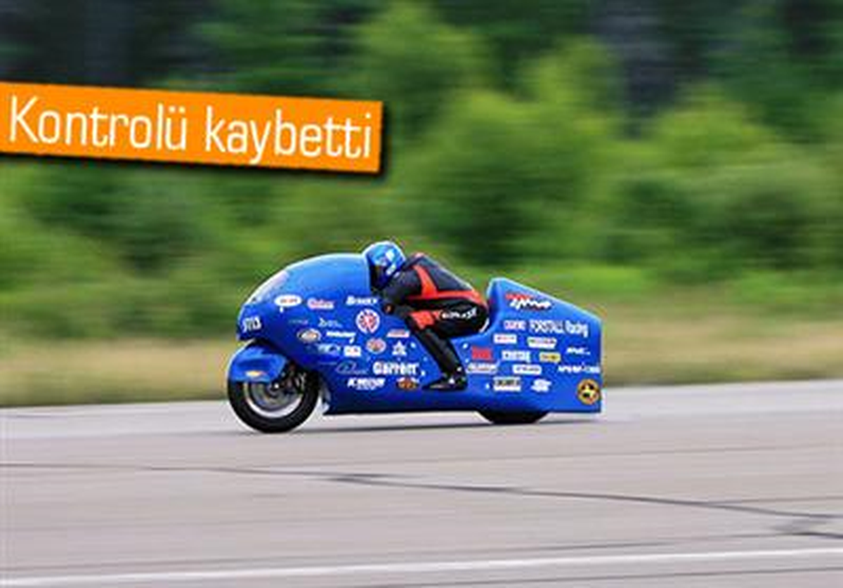 Motosikletle Rekor Denemesi Yaptı, Hayatını Kaybetti