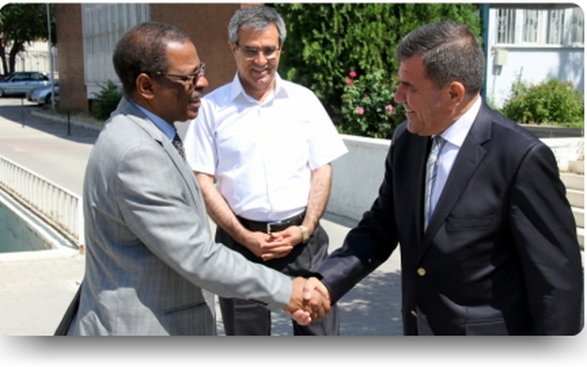Nijer\'in Ankara Büyükelçisi Danmaradi\'nin Ziyareti