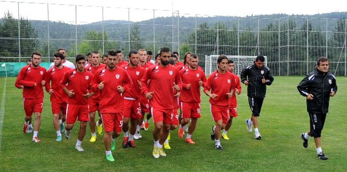 Samsunspor\'un Bolu Kampı Başladı