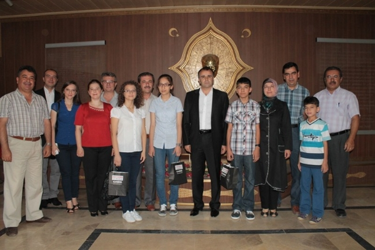 Sbs\'de Dereceye Giren Öğrencilerden Sultanoğlu\'na Ziyaret