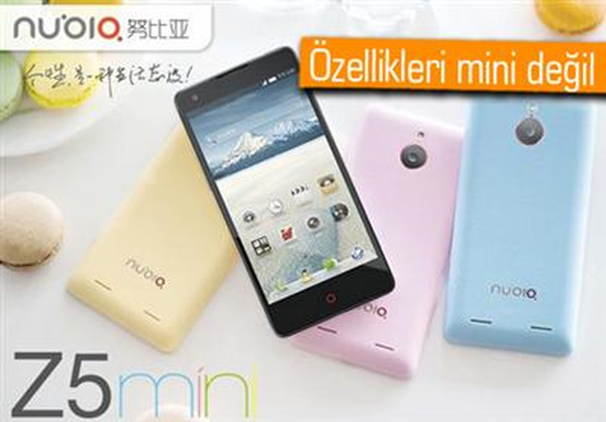 4.7 İnçlik Zte Nubia Z5 Mini Resmileşti