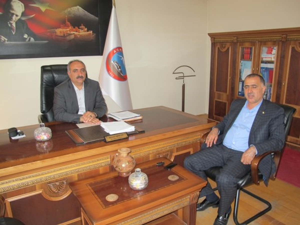 Alpaslan, Başkan Arslan\'a İadeyi Ziyarette Bulundu