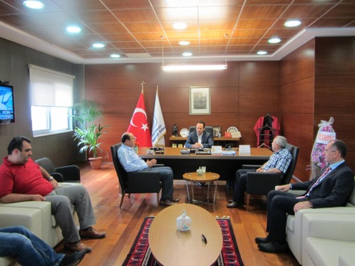 Belediye Başkanı İsmail Ok Sanayi Odasını Ziyaret Etti
