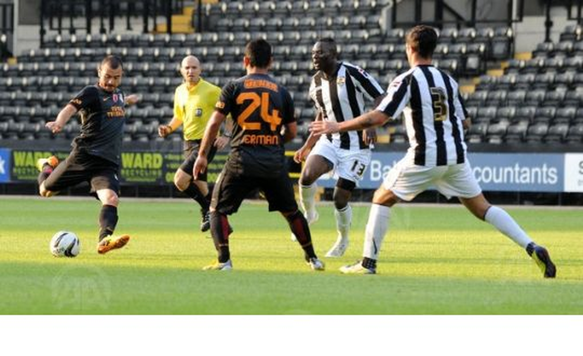 Galatasaray Hazırlık Maçında Notts County\'ı 2-1 Yendi