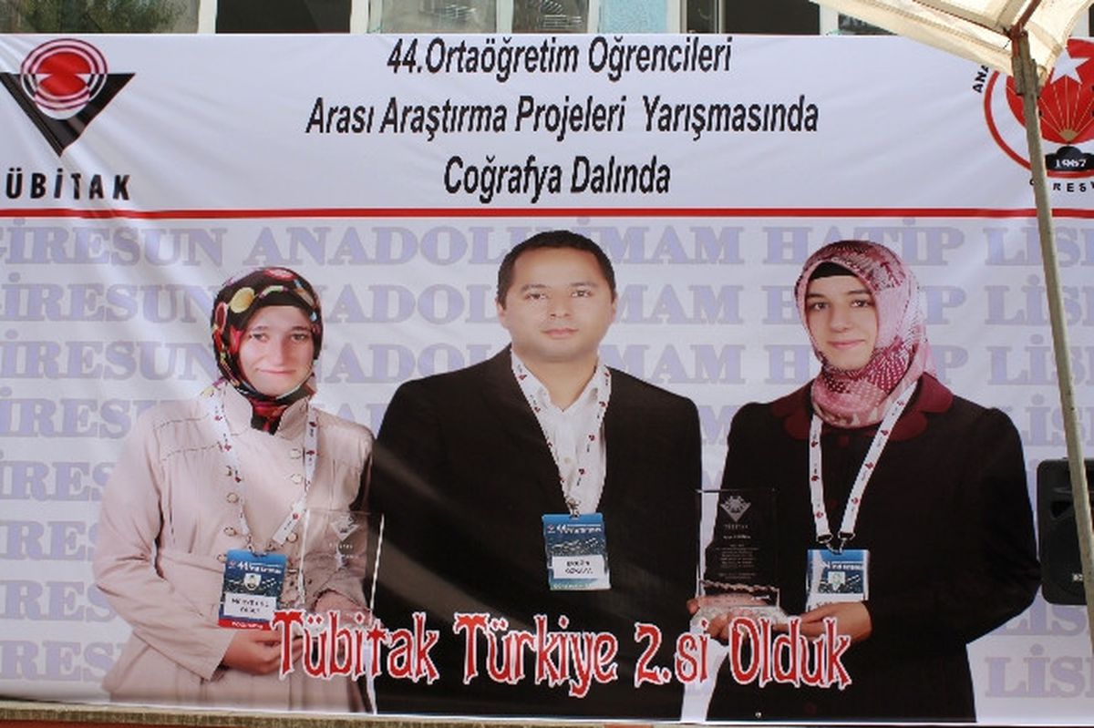 Giresun Anadolu İmam Hatip Lisesi Türkiye 2.\'si Oldu