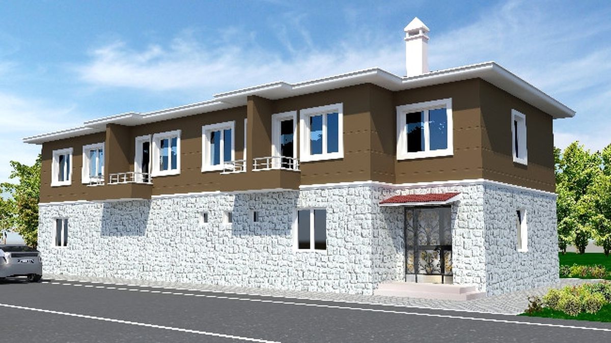 Hendek\'ten Kardeş Şehir Bahçesaray\'a Konaklama Tesisi
