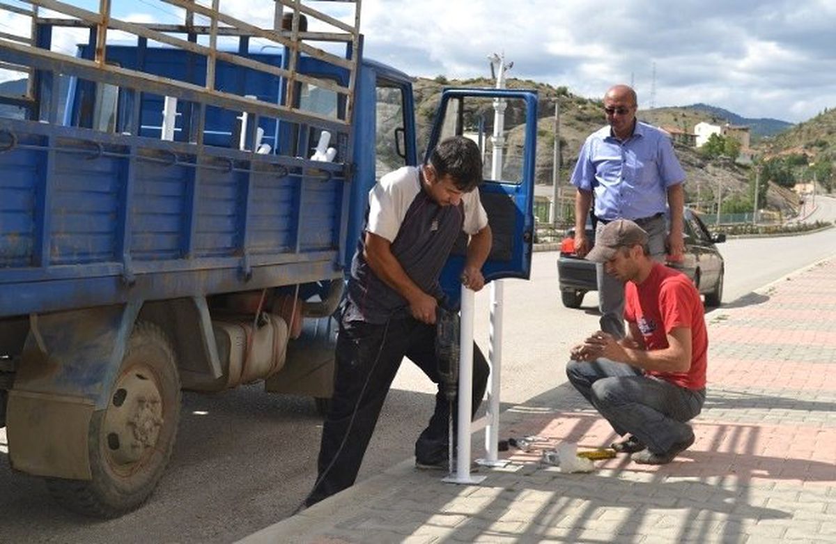 İskilip\'e 300 Yeni Çöp Kutusu