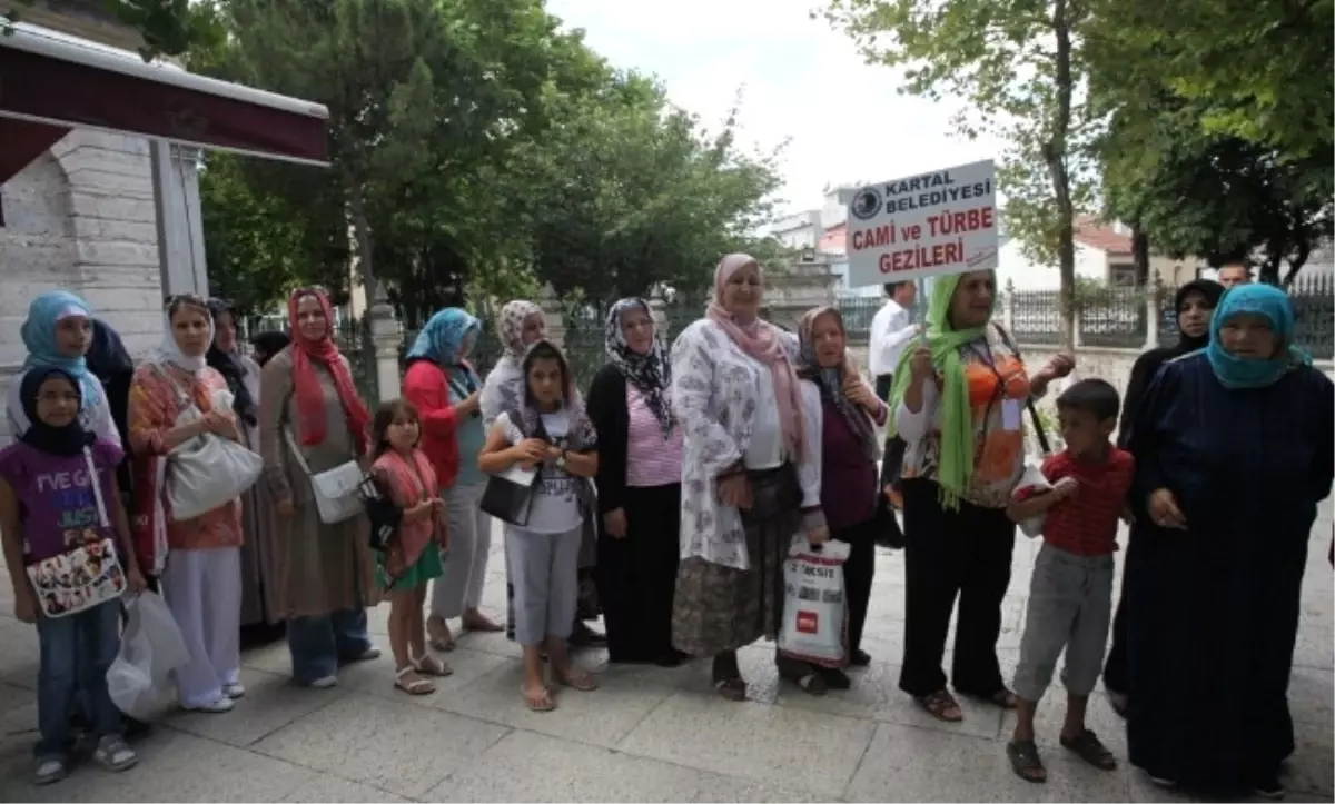 Kartal Belediyesi\'nden Cami ve Türbelere Ziyaret
