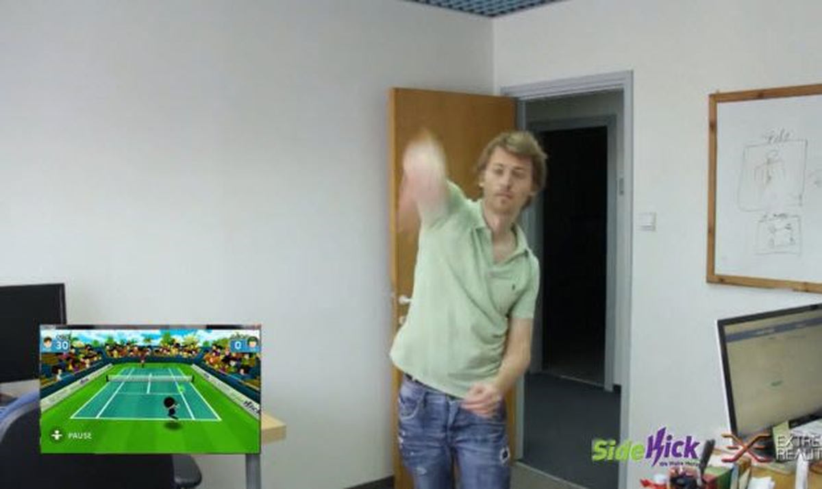 Kinect değil, web kamerası!