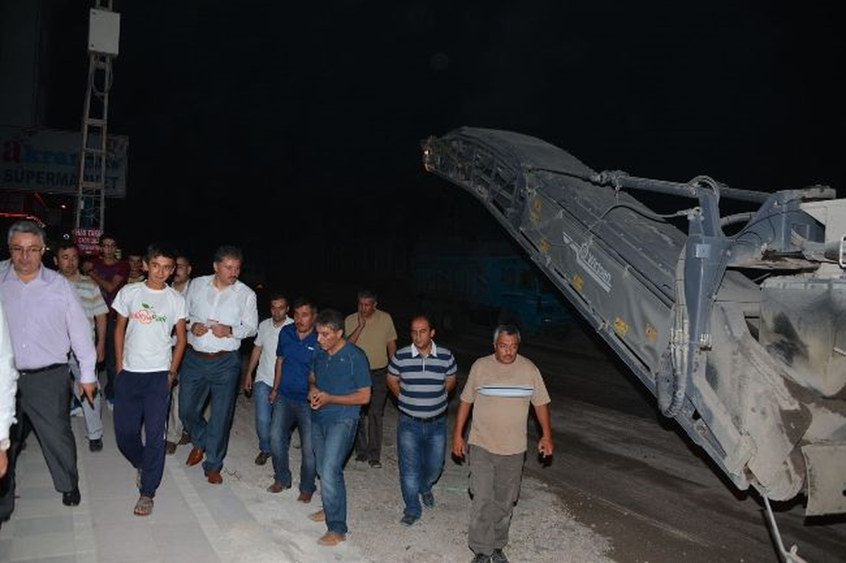 Malatya Belediye Başkanı Çakır Çalışmaları İnceledi