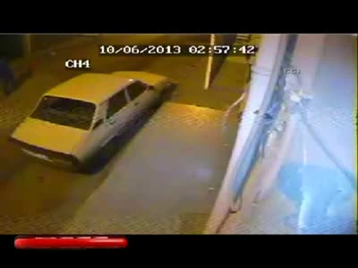 Otomobili 5 dakika içinde çaldılar