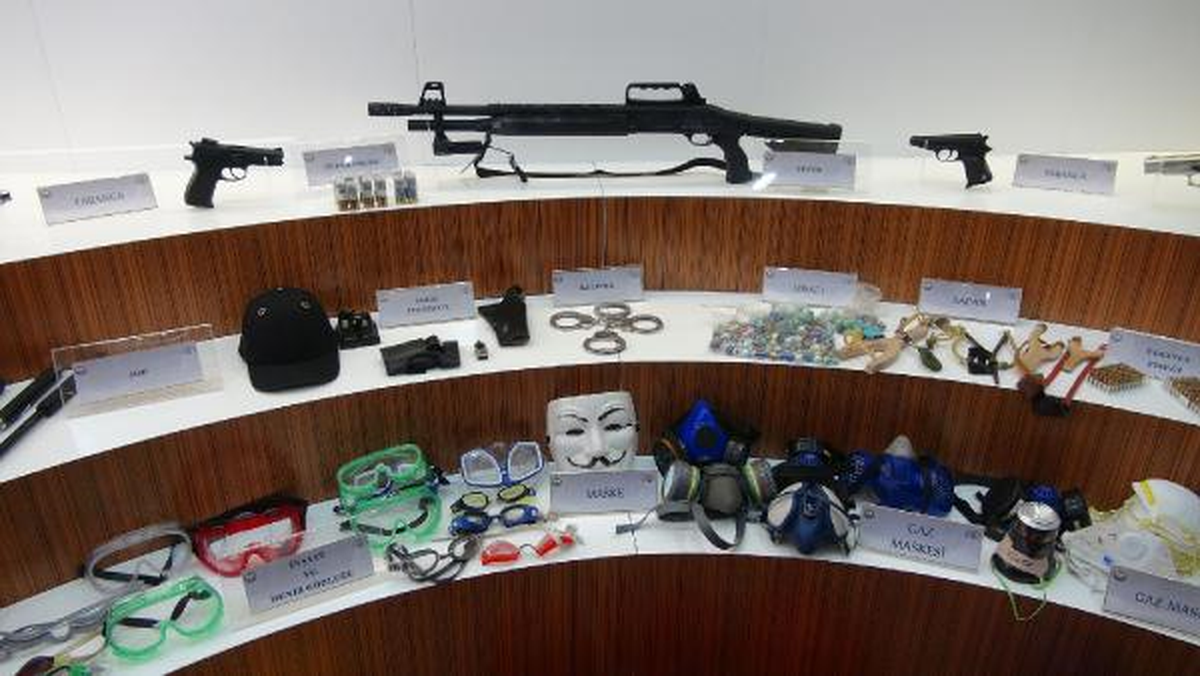 Polisin "Gezi Operasyonu" Sergisi