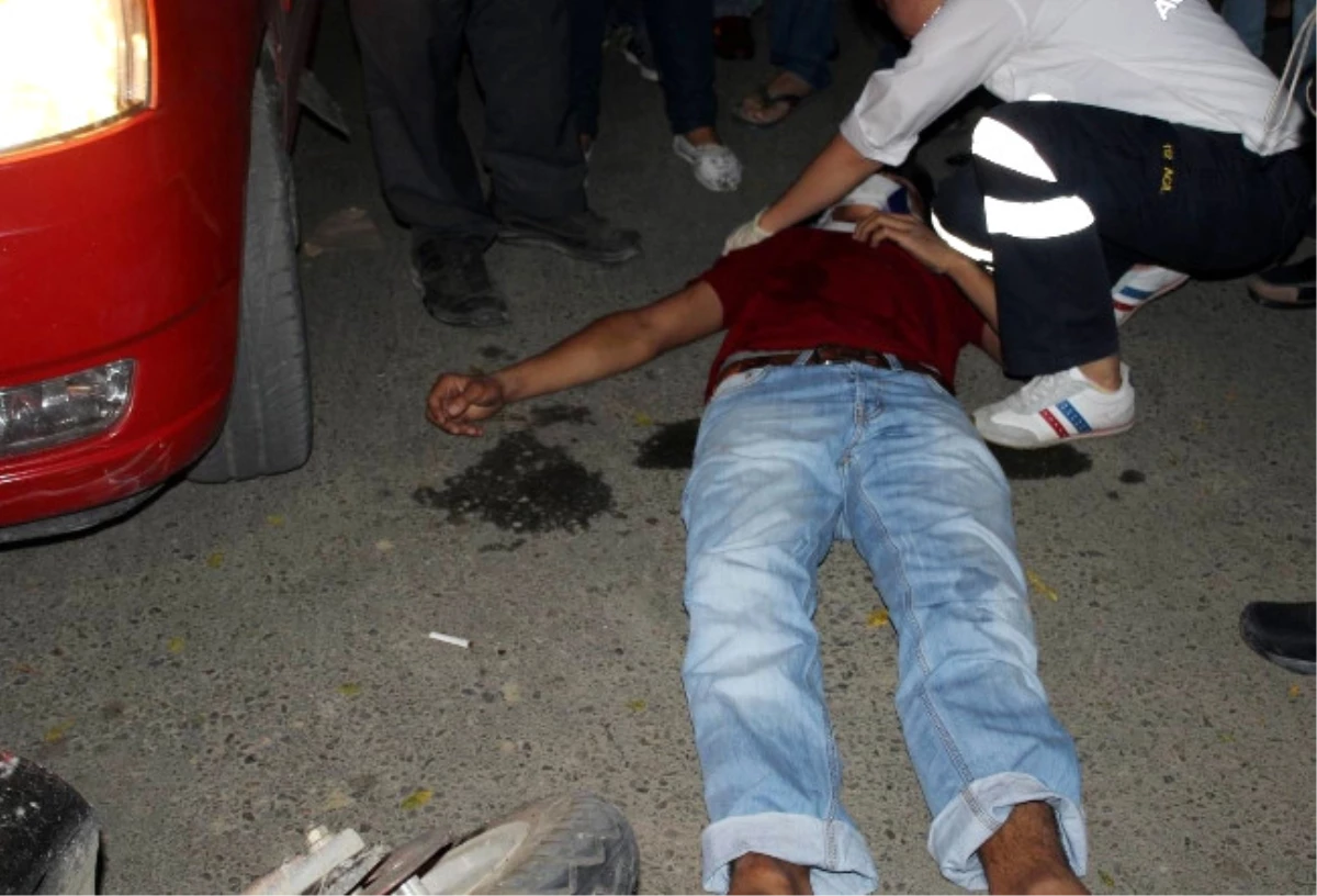 Salihli\'de Trafik Kazası: 1 Yaralı