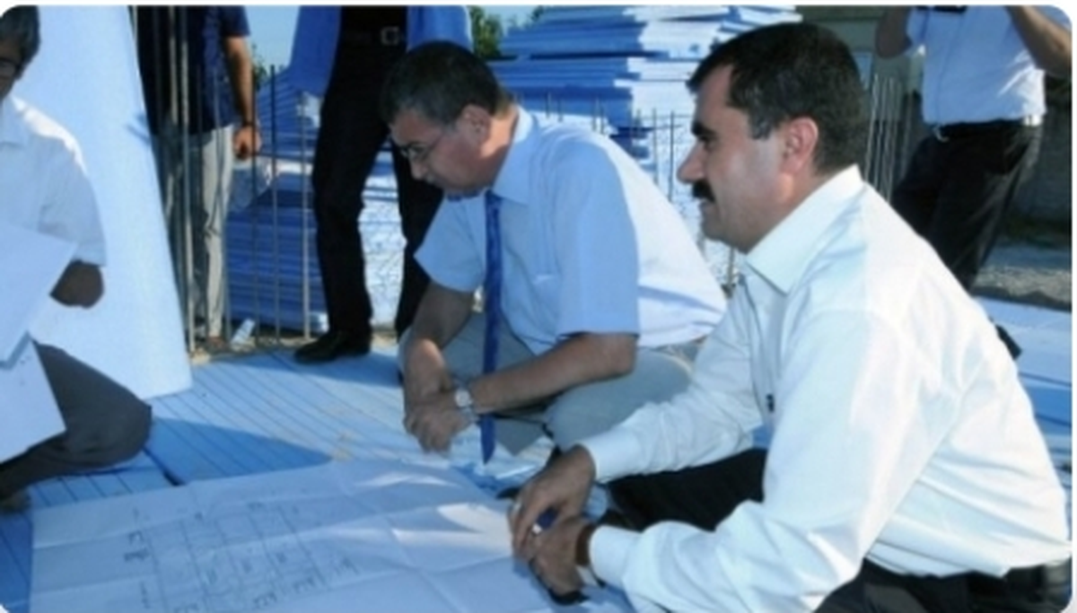Şanlıurfa Valisi İle İl Milli Eğitim Müdürü Yapımı Süren Okulları Denetlediler