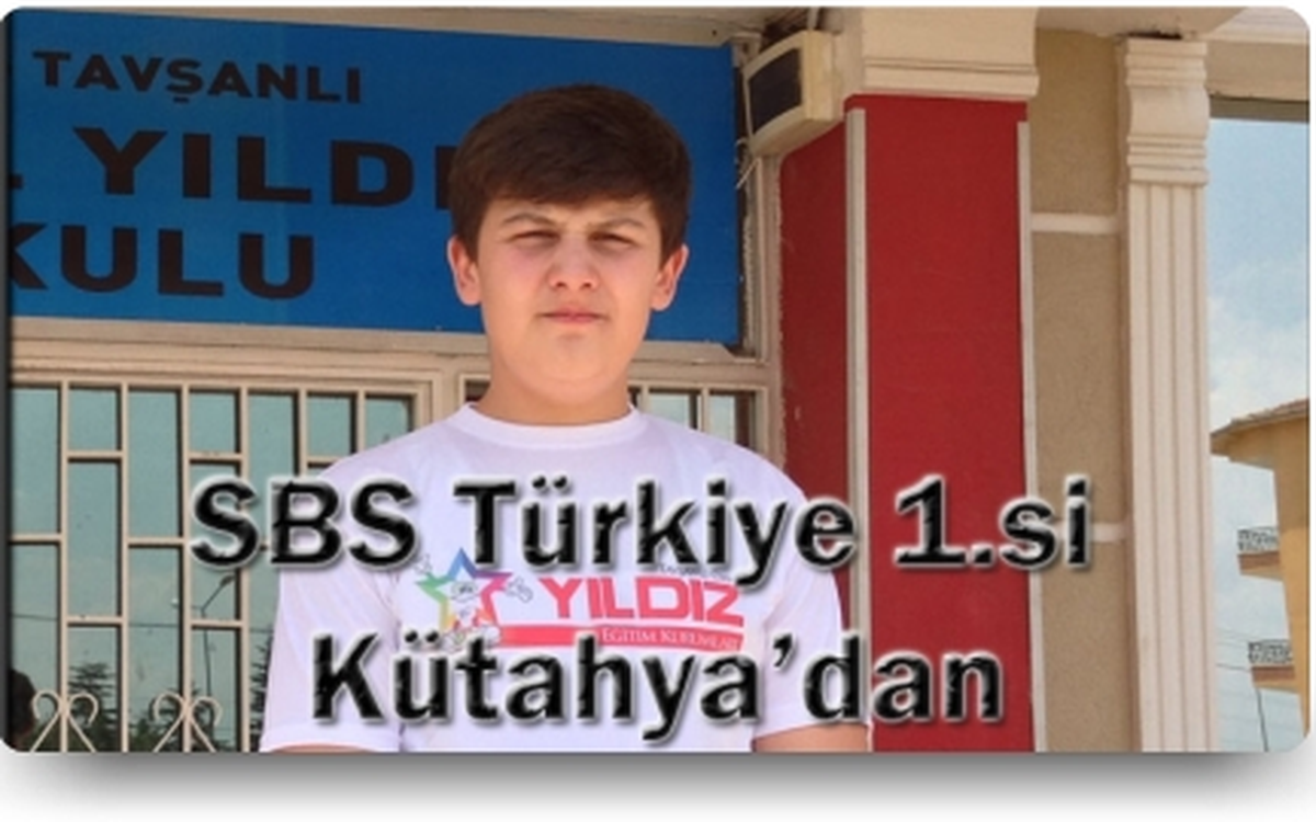 SBS Türkiye 1.si Kütahya´dan