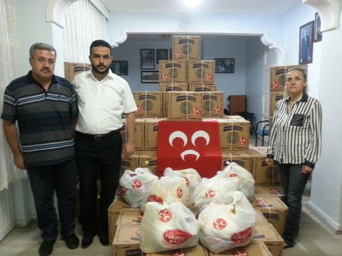 Sorgun MHP İlçe Teşkilatı Bin Aileye Gıda Yardımı Yapacak