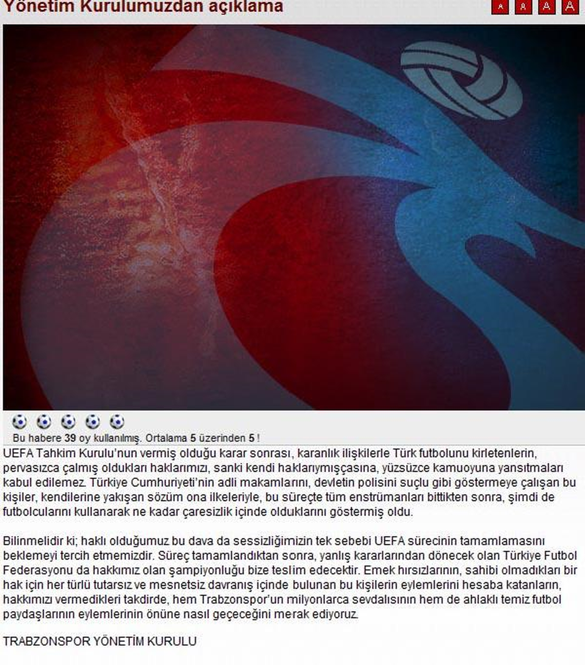 \'TFF Hakkımız Olan Şampiyonluğu Bize Teslim Edecektir\'