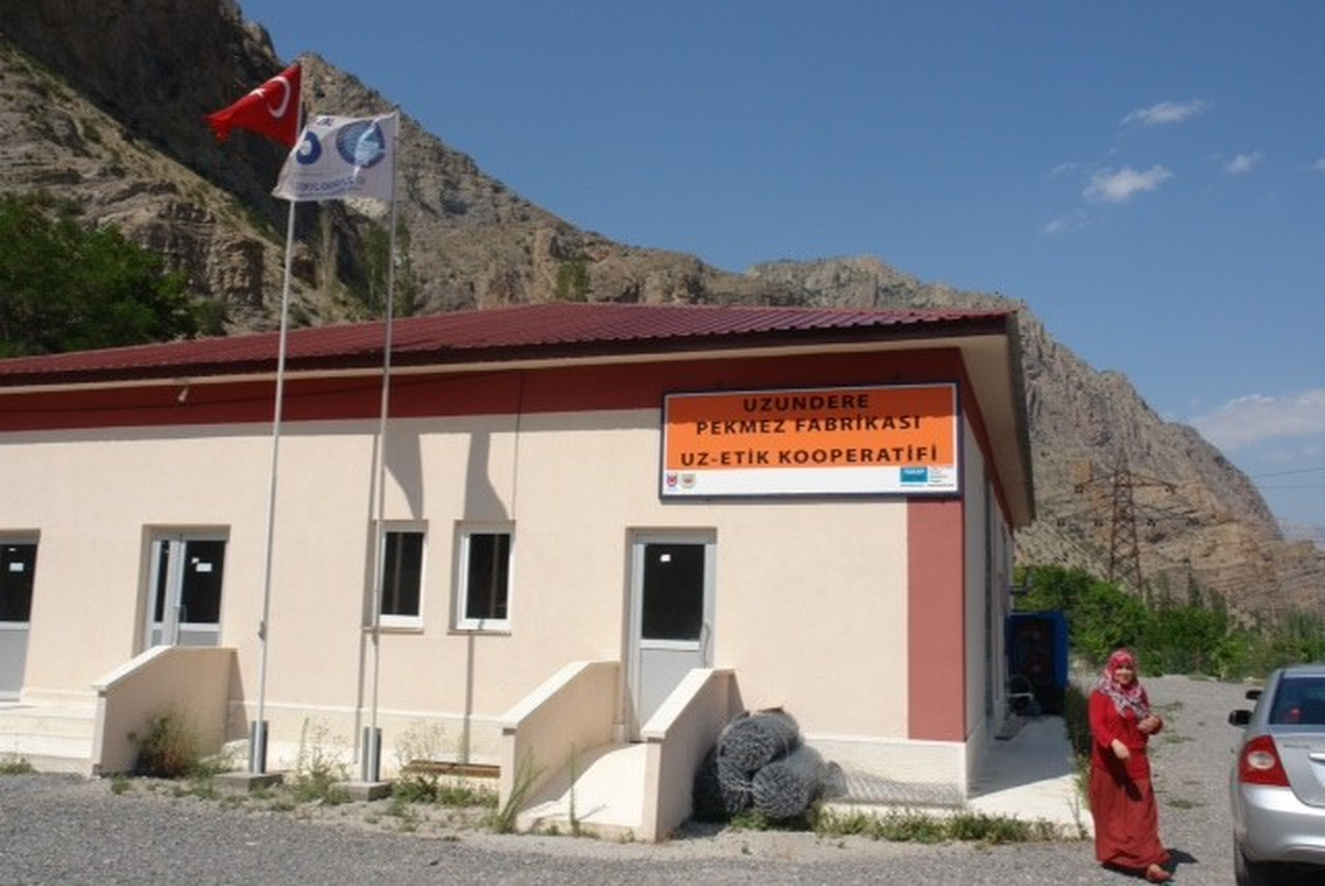 Uzundere İlçesinde Pekmez Fabrikası Kuruldu