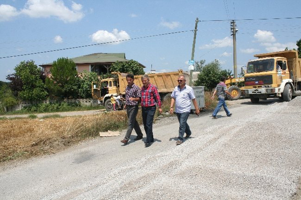 Yeni Mahalle Grup Yolu Asfalt Çalışmalarına Başlandı