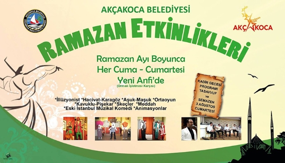Akçakoca\'da Ramazan Keyfi