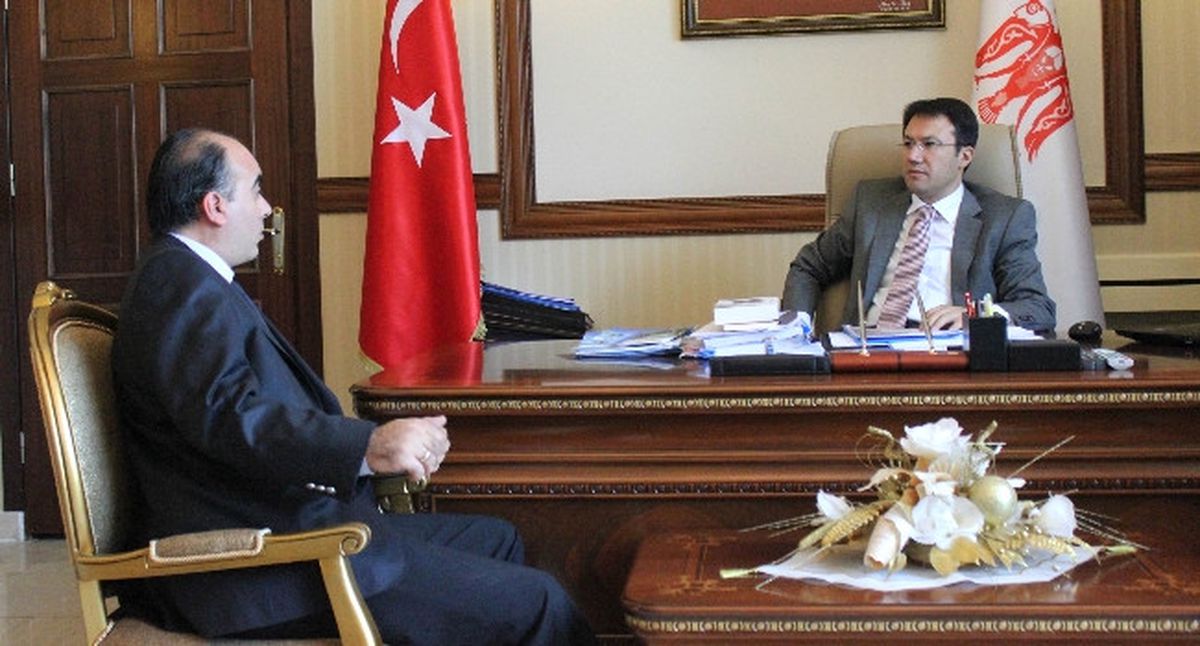 Anagold Madencilikten Vali Akdemir'e Ziyaret