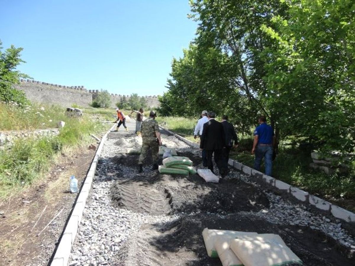 Ardahan Kalesi \'Nde Restorasyon Çalışması Başladı