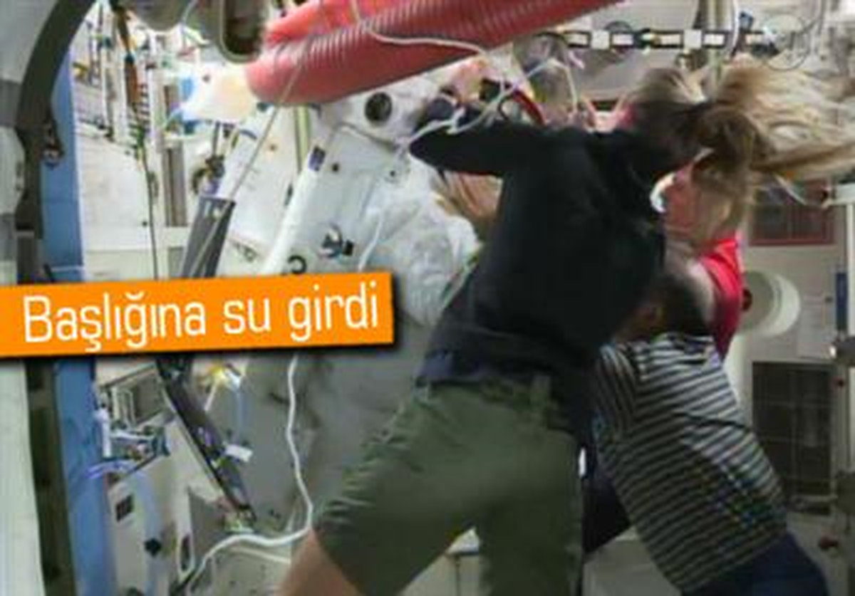 Astronot Uzayda Boğulma Tehlikesi Geçirdi