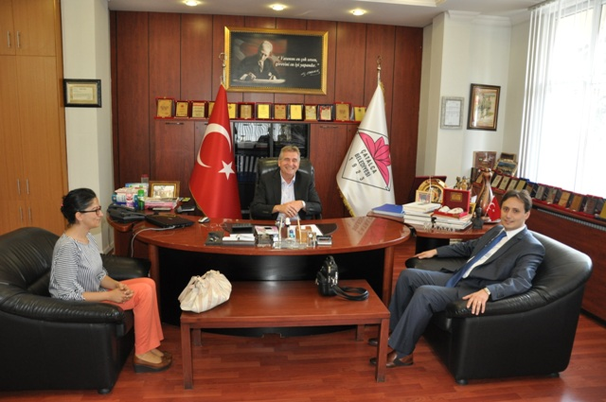 Başsavcı Gündem\'den Başkan Kara\'ya İade-İ Ziyaret