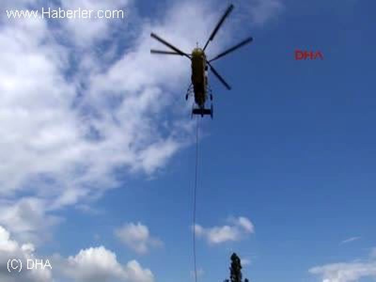 Bursa Doğa İçin Uludağ\'da Tehlikeli Teleferik Montajı