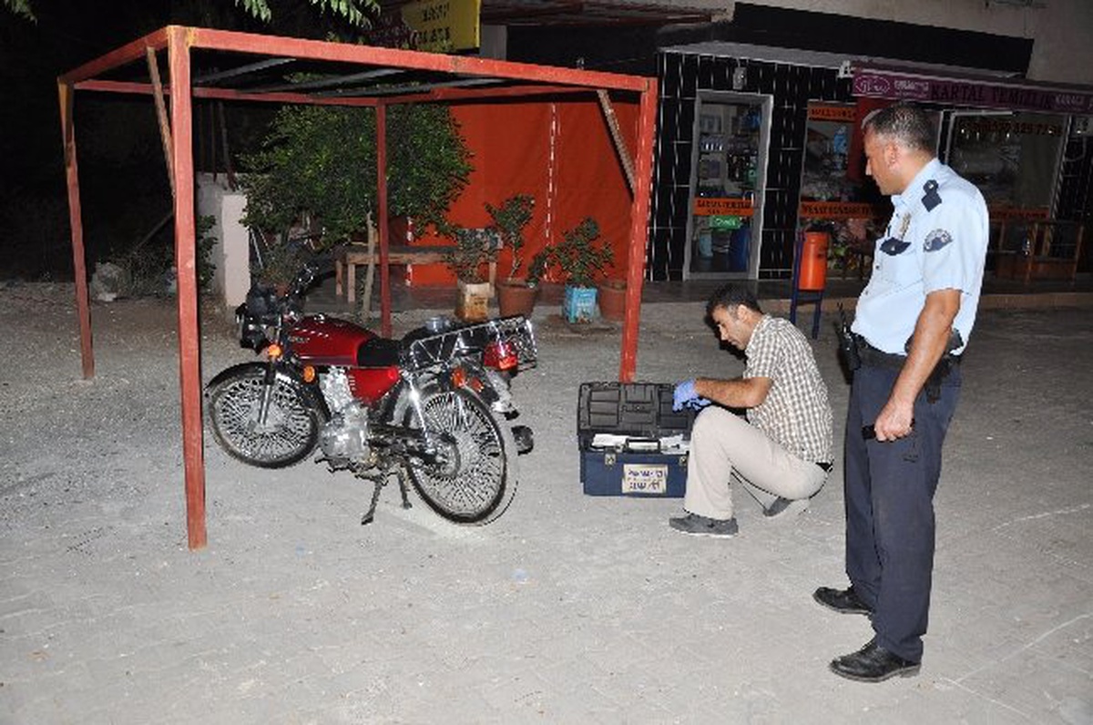 Çalınan Motosiklet 2 Saatte Bulundu