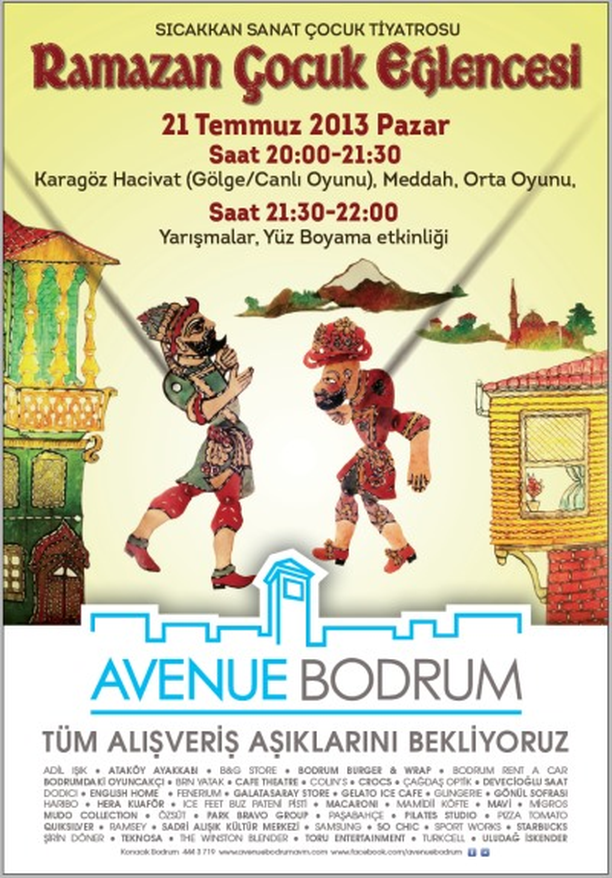 En Eğlenceli Ramazan Avenue Bodrum AVM\'de!