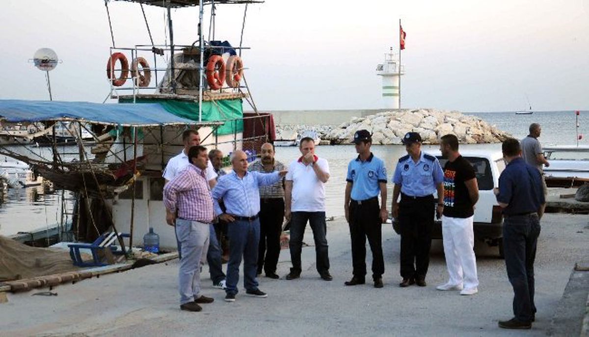 Güzelce Limanı Temizleniyor